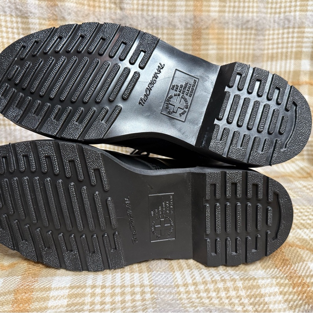 Dr. Martens Black Combat Boots - Picture 4 of 5